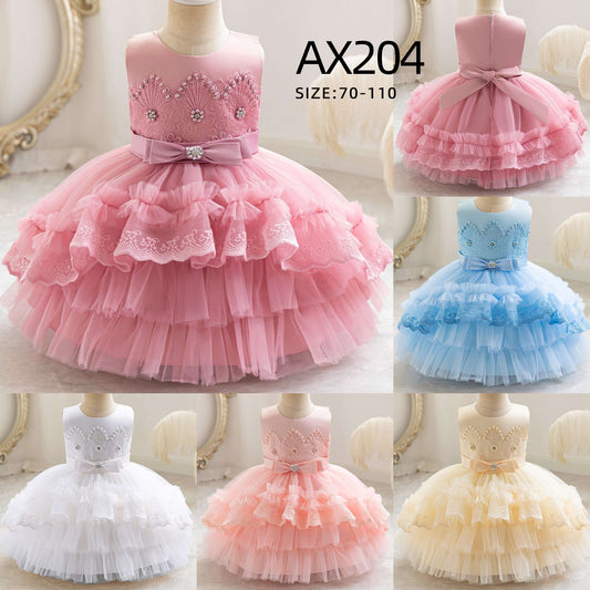 Wedding dress for baby Baby gown