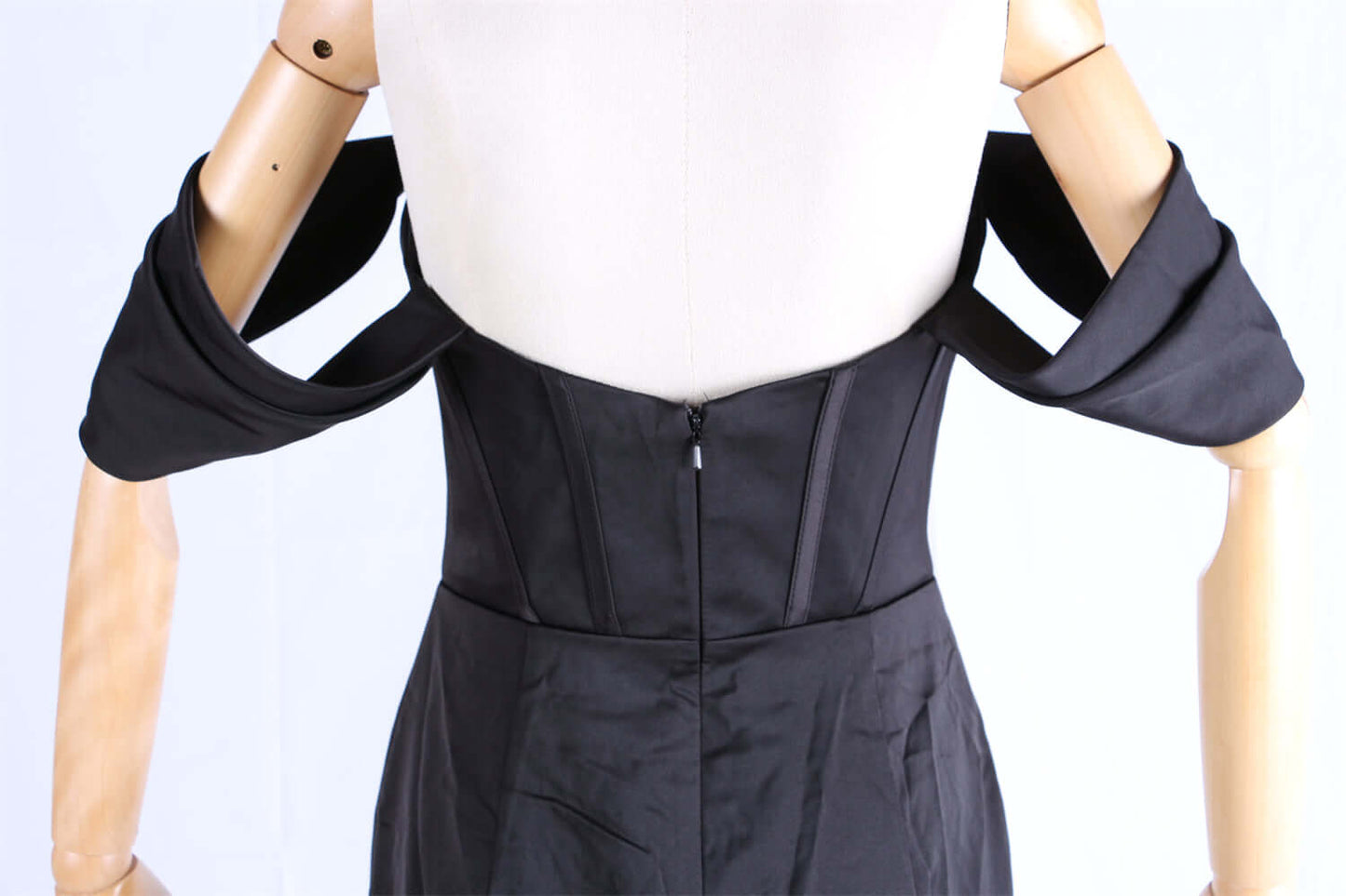 Black party dress for weddings or events