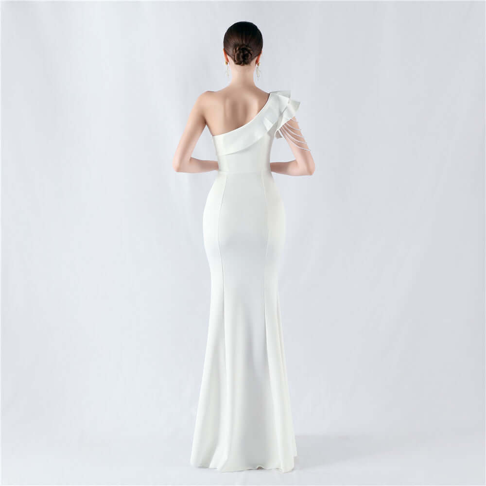 Fitted formal gown for events